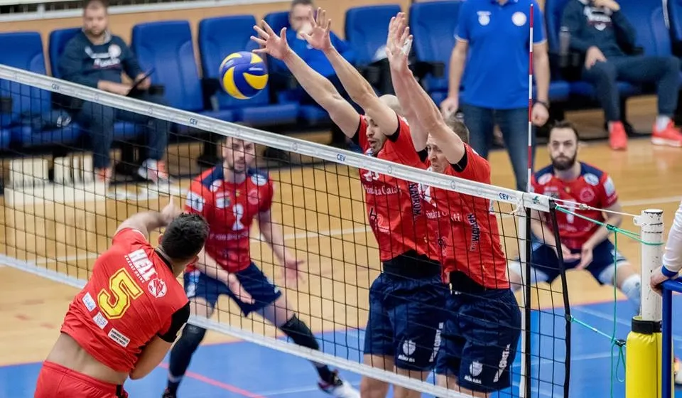 Voleibaliștii de la CSM Arcada Galați au spulberat Steaua