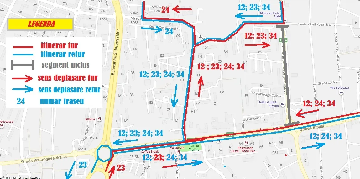 Patru trasee Transurb, deviate mâine șase ore din cauza mitingului PSD