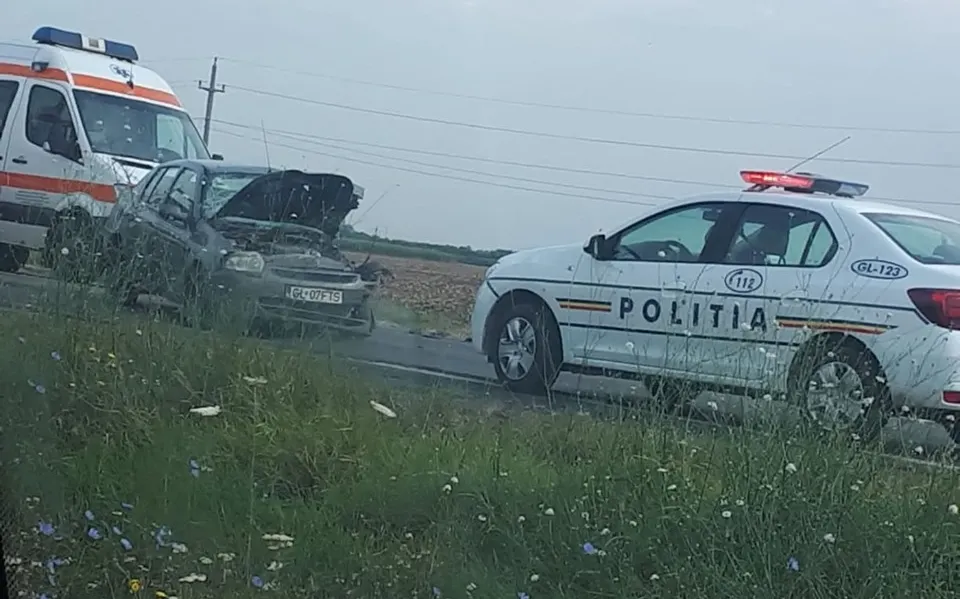 Un minor în comă, după un accident rutier pe DN 25