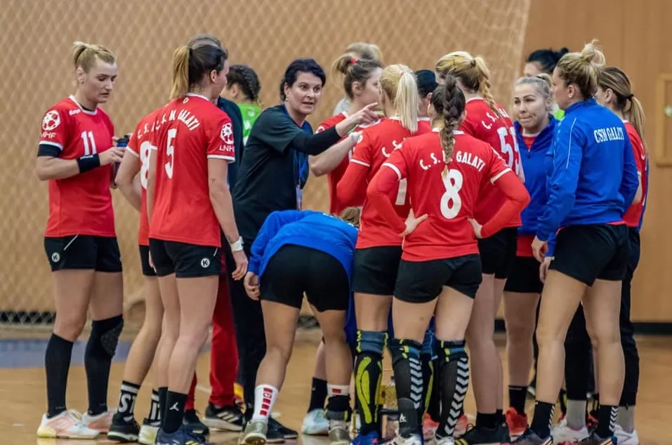 Echipa de handbal feminin CSM Galaţi îşi continuă activitatea în Divizia A