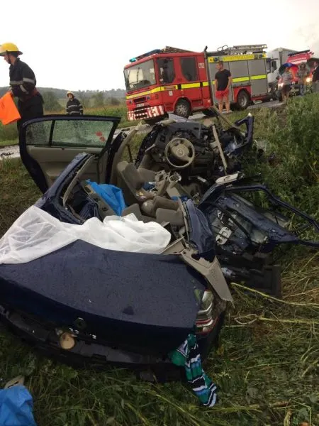 Accident rutier la intersecţia străzilor Domnească şi Radu Negru