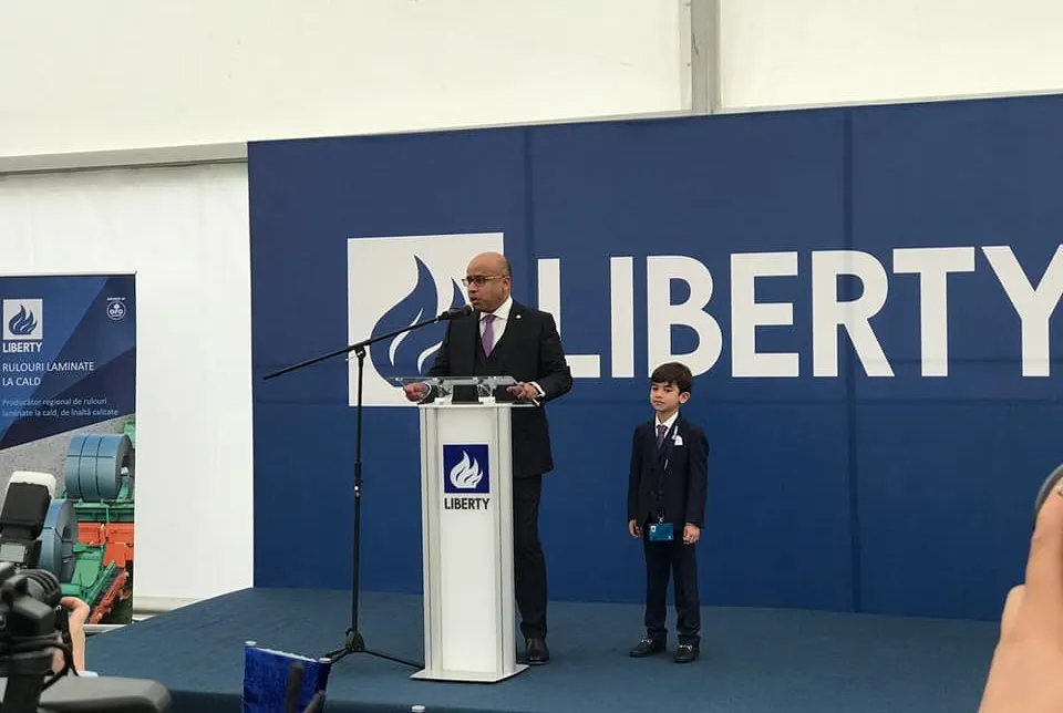 Liberty şi-a început oficial activitatea la combinatul siderurgic din Galaţi