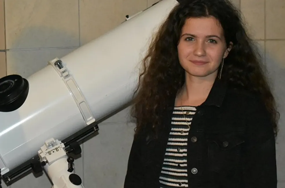 Gălăţeanca Daria Hărăbor, aur la Olimpiada Internațională de Astronomie