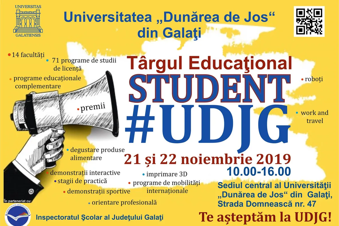Târg de oferte educaționale la Universitate