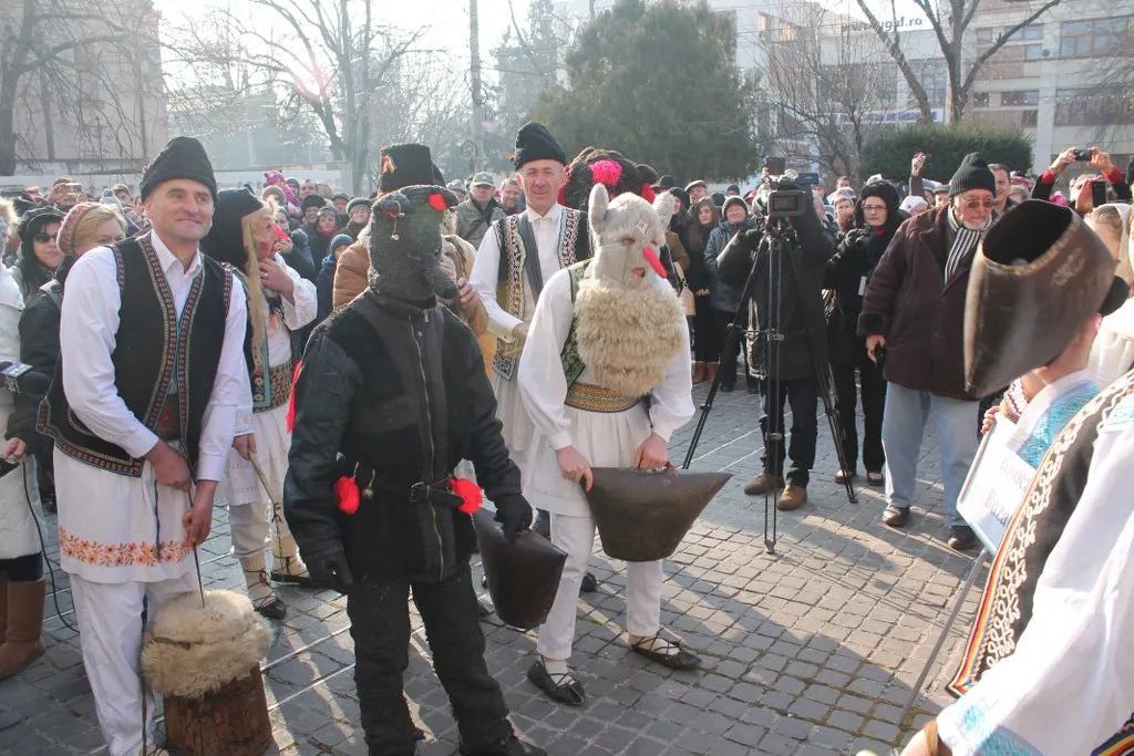 A zecea ediție a Festivalului de datini și obiceiuri populare
