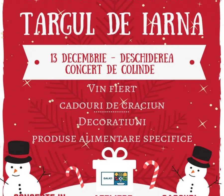 Târgul de Crăciun în Grădina Publică