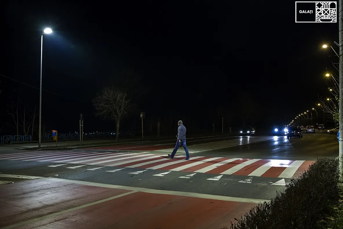 O trecere de pietoni modernă