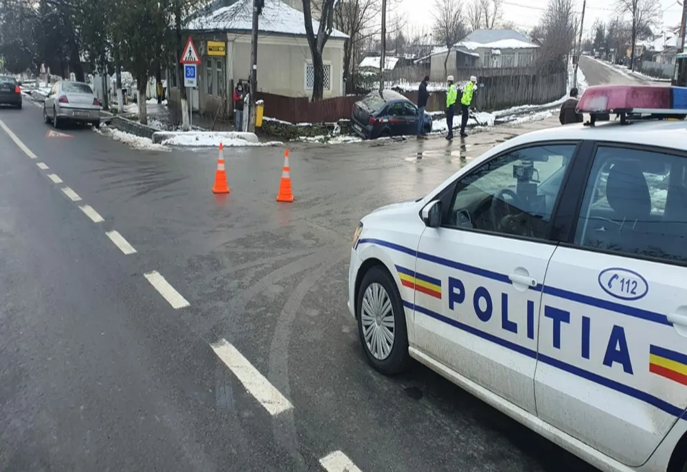 Un gălățean a accidentat doi tineri în județul Tulcea