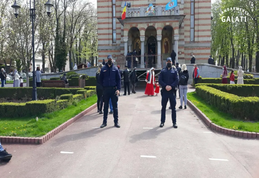 Jandarmii au acționat în weekendul Floriilor în 96 de misiuni