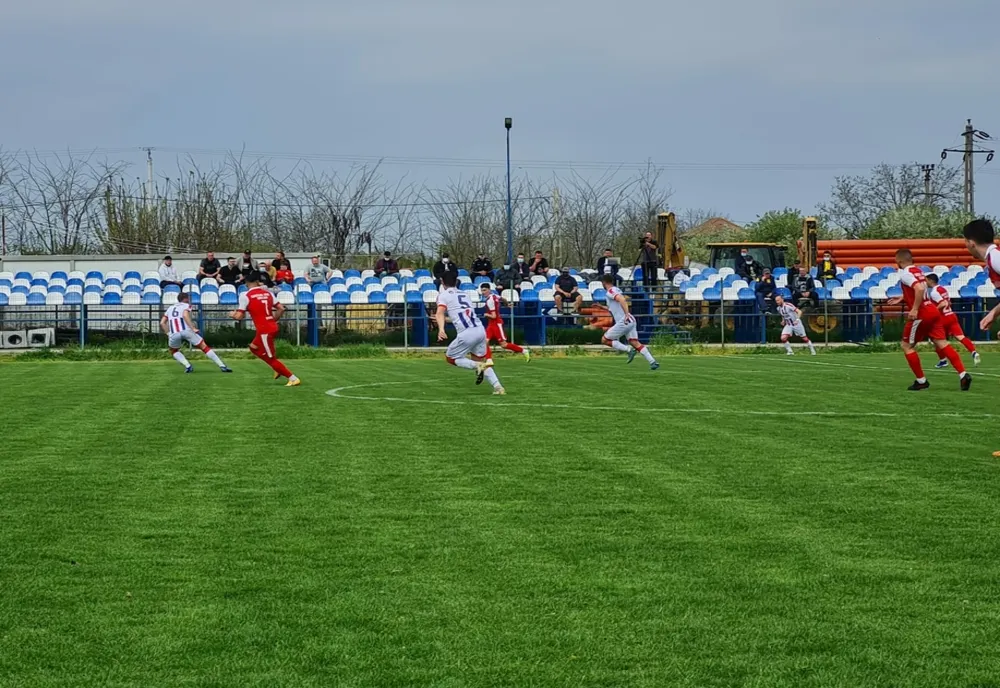 Oțelul Galați a câștigat cu 3-0 în deplasarea de la Sportul Chiscani
