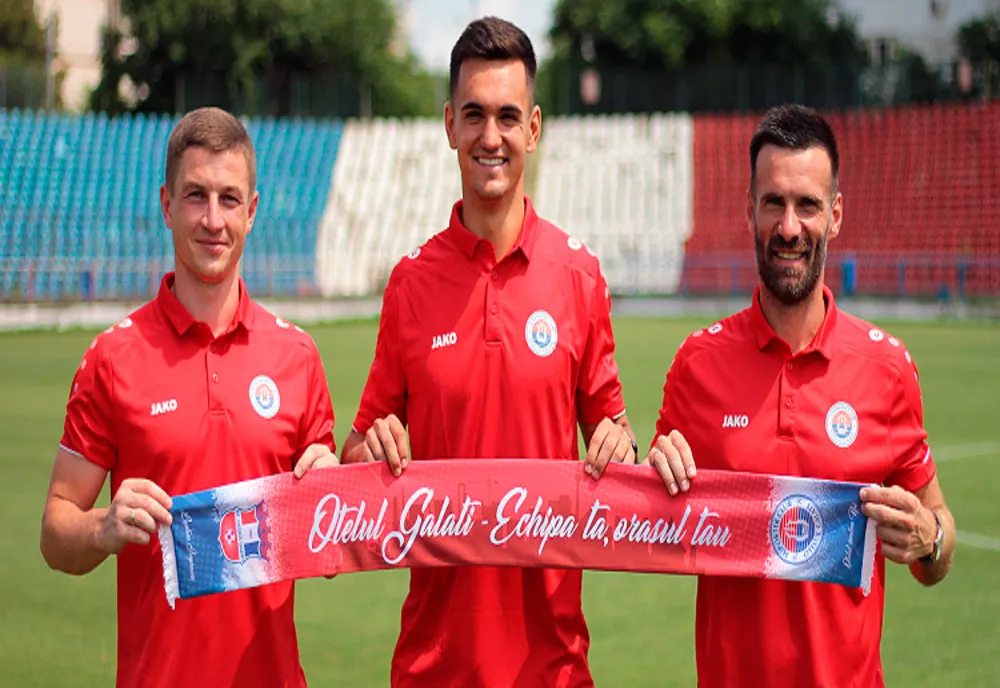 Patru fotbaliști din Republica Moldova s-au transferat până acum la Oțelul Galați