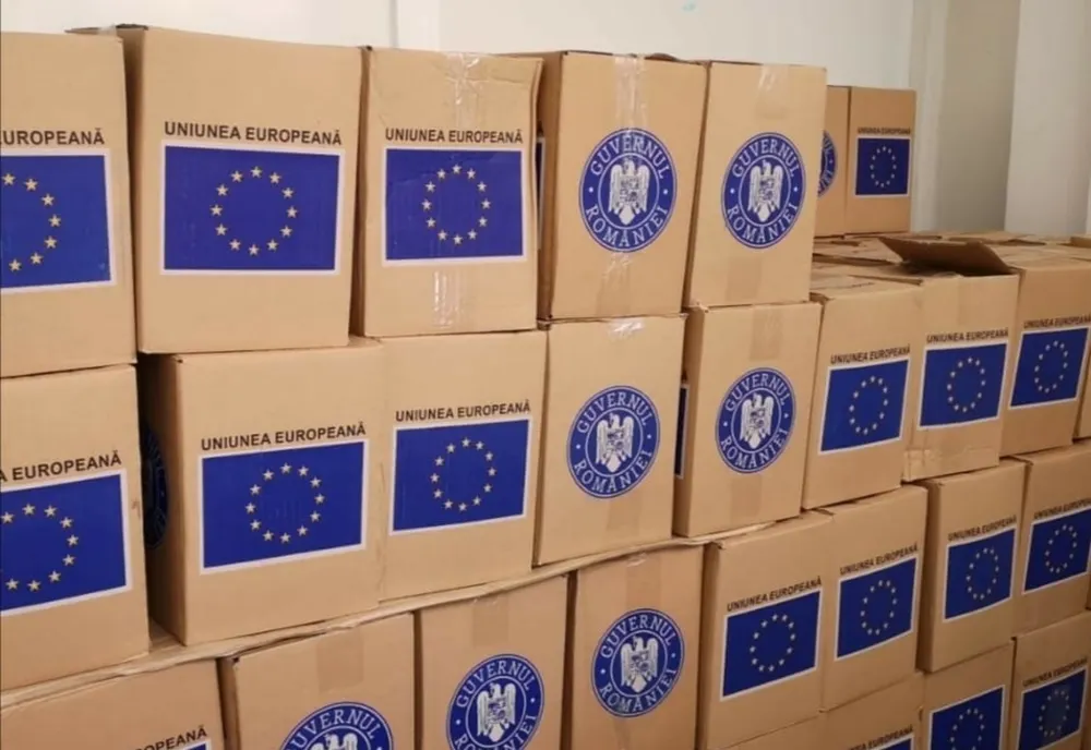 Pachete alimentare și de igienă pentru Ajutorarea Persoanelor Defavorizate