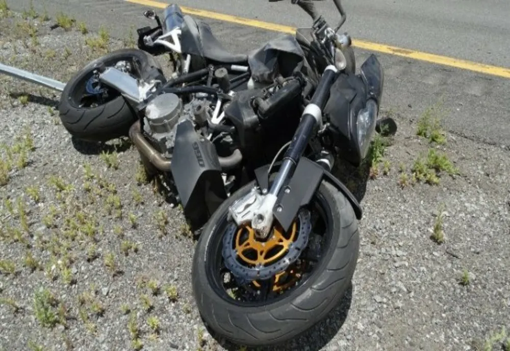 Motociclist accidentat pe strada Brăilei  