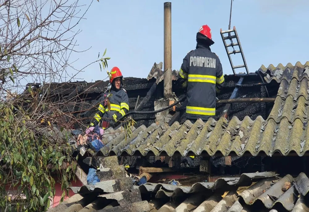 Incendii în weekend la Poiana și Ciorăști