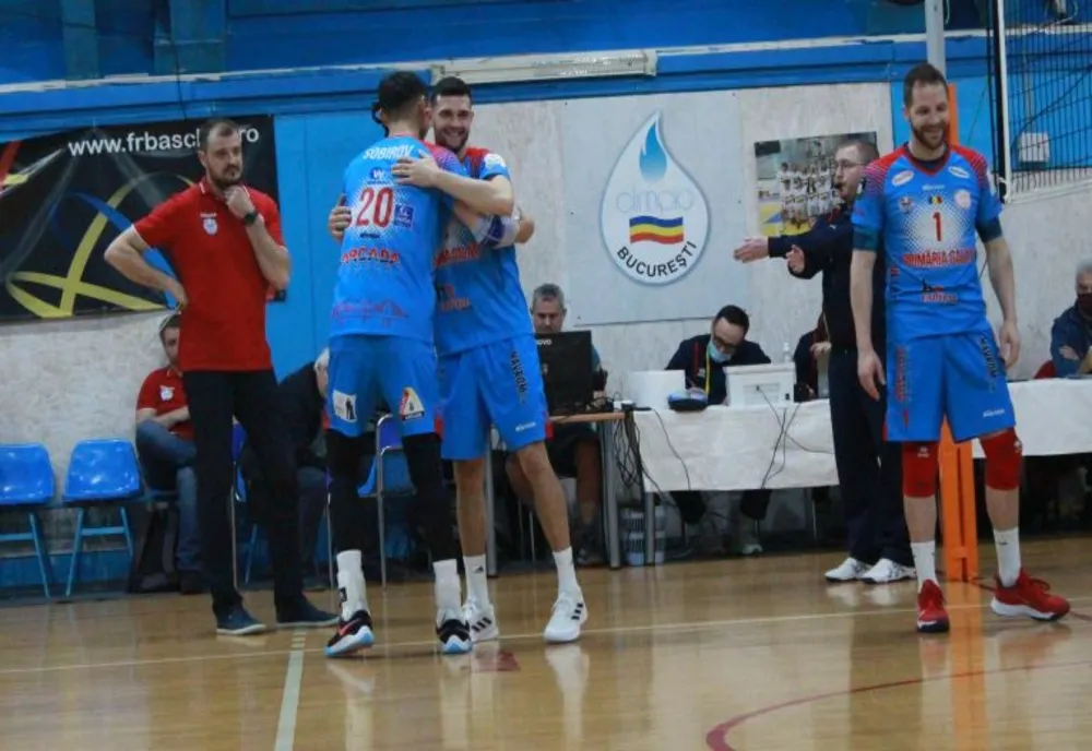 Arcada Galați a câștigat cu 3-0 meciul din deplasare cu Olimpia Titanii București
