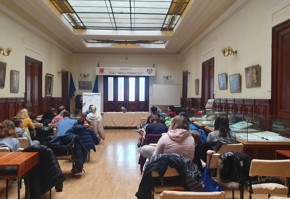 Cursuri de limba română pentru refugiaţii ucraineni, la Biblioteca „V.A. Urechia” 