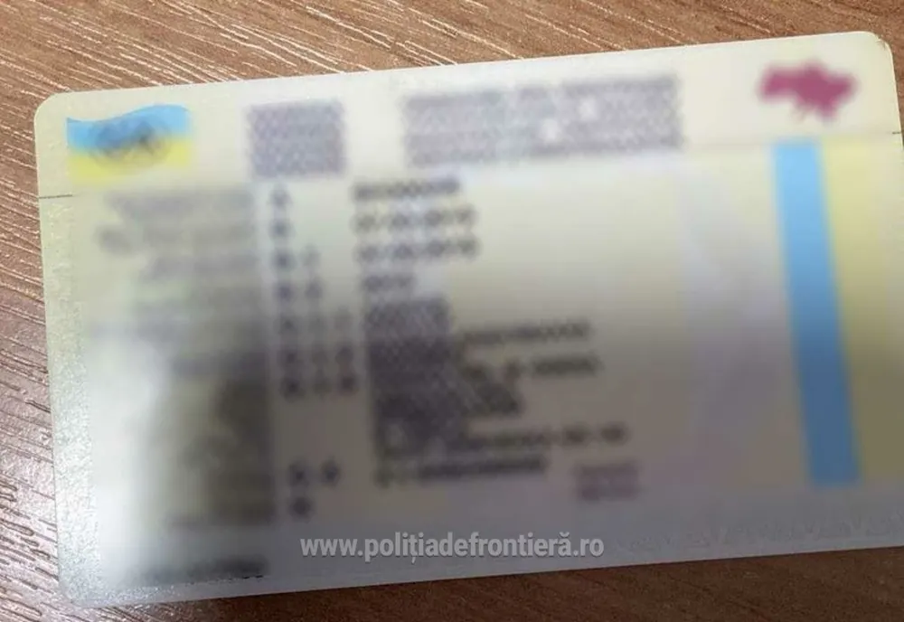 Permis de conducere fals descoperit la controlul de frontieră de la vama Oancea