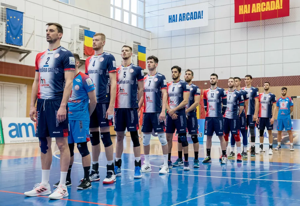 CSM Arcada Galați a încheiat sezonul regulat cu o victorie cu 3-0 în fața celor de la Dinamo București