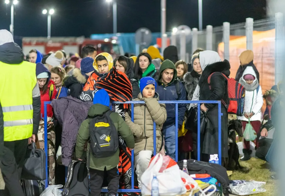 Aproape 500 de refugiați au intrat miercuri prin punctele de frontieră din județul Galați