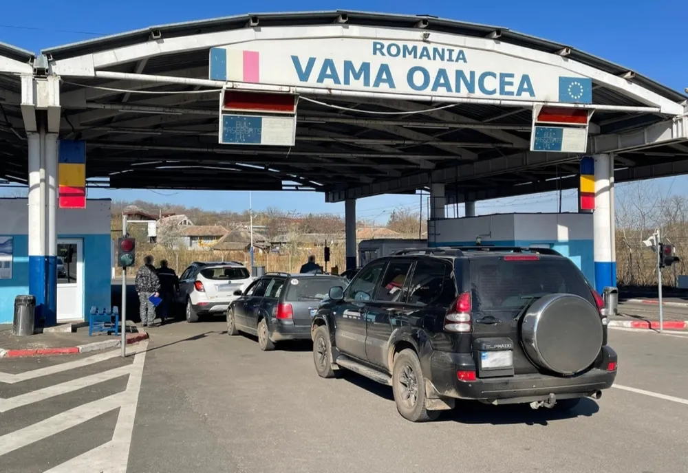 Cetățean bulgar, depistat conducând un ansamblu rutier care avea remorca neînmatriculată 