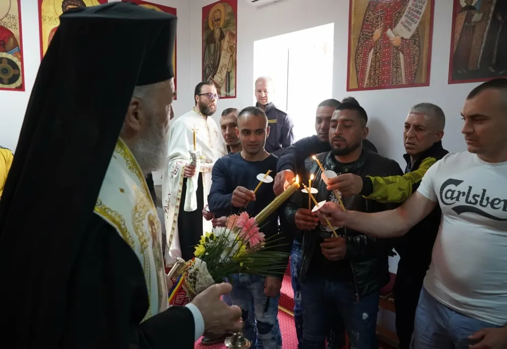 Duminica Învierii la Penitenciarul din Galaţi