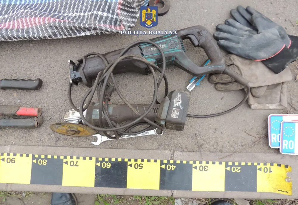 Prindere în flagrant într-un dosar penal de furt calificat de pe platforma combinatului siderurgic din Galați