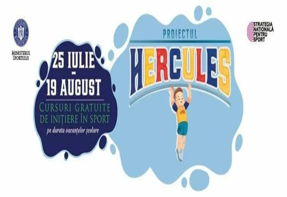 Proiectul ”HERCULES” se desfășoară la două discipline sportive și în județul Galați