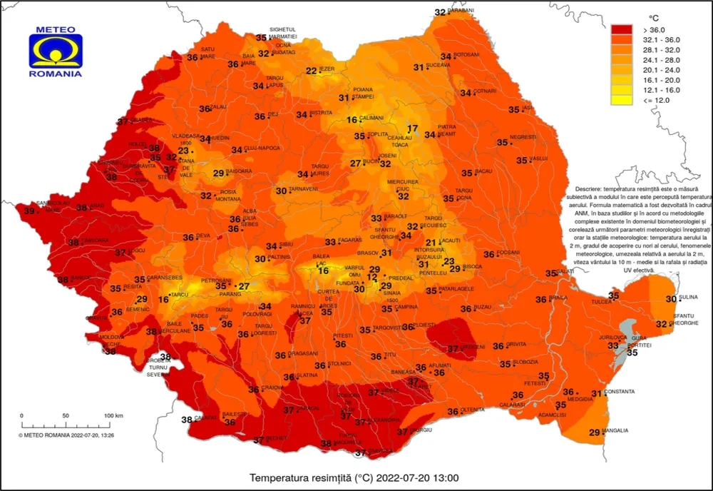 Protejaţi-vă împotriva caniculei. La nivelul municipiului Galați au fost organizate 9 centre de prim – ajutor