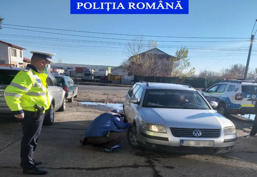 Băut și cu permisul anulat, un gălățean de 45 de ani rula cu 135 km/h în localitatea Tudor Vladimirescu