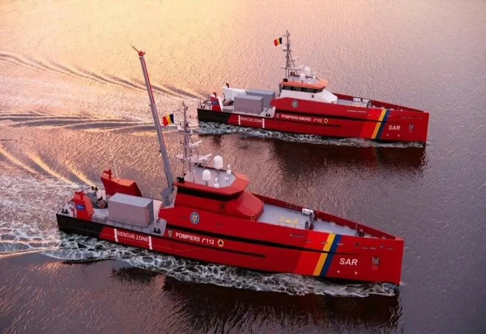 IGSU va achiziţiona două nave multirol care vor fi construite la șantierul Damen din Galaţi
