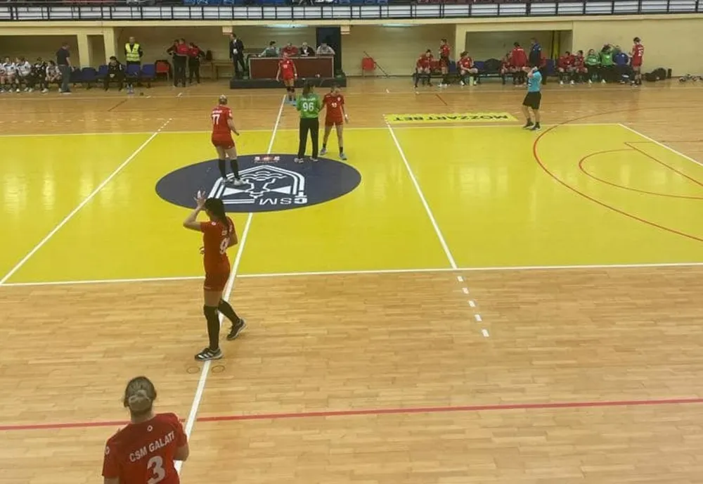 CSM Galați a înregistrat al 12-lea eșec din Liga Florilor. Măgura Cisnădie - CSM Galați 37-23