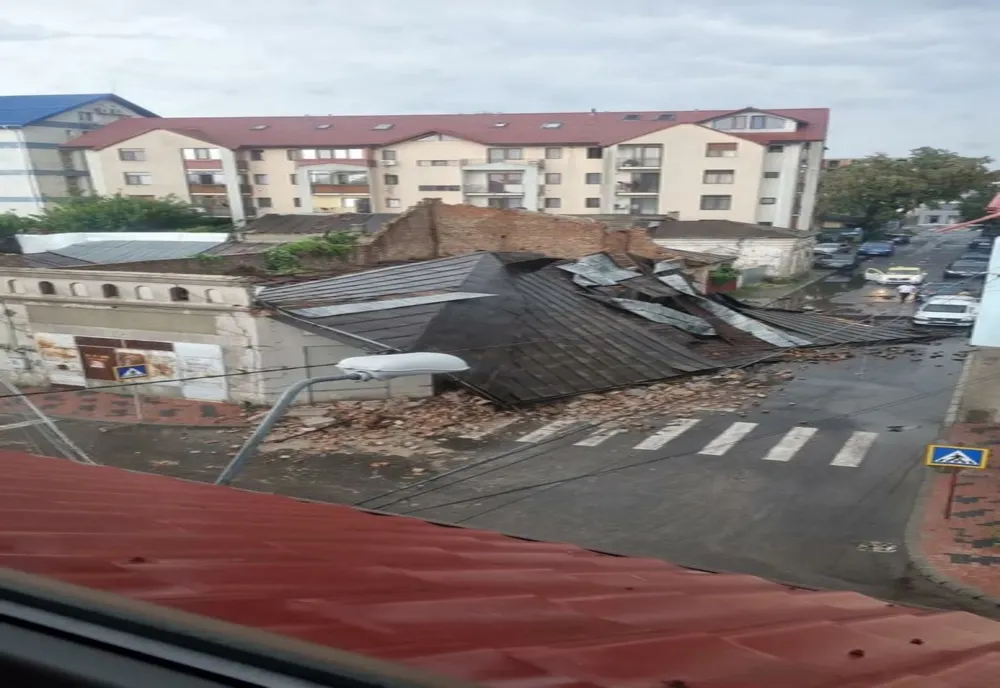 Efectele furtunii in județul Galați 