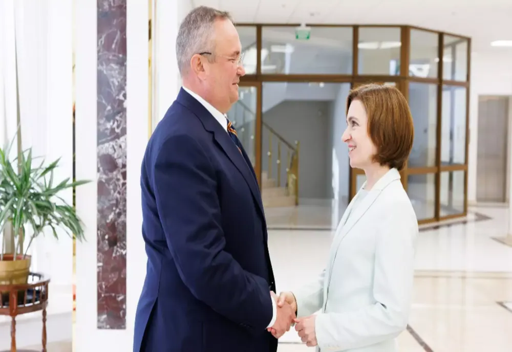 NICOLAE CIUCĂ, ÎNTÂLNIRE CU MAIA SANDU LA CHIȘINĂU. CE MESAJ I-A TRANSMIS PREȘEDINTELE PNL