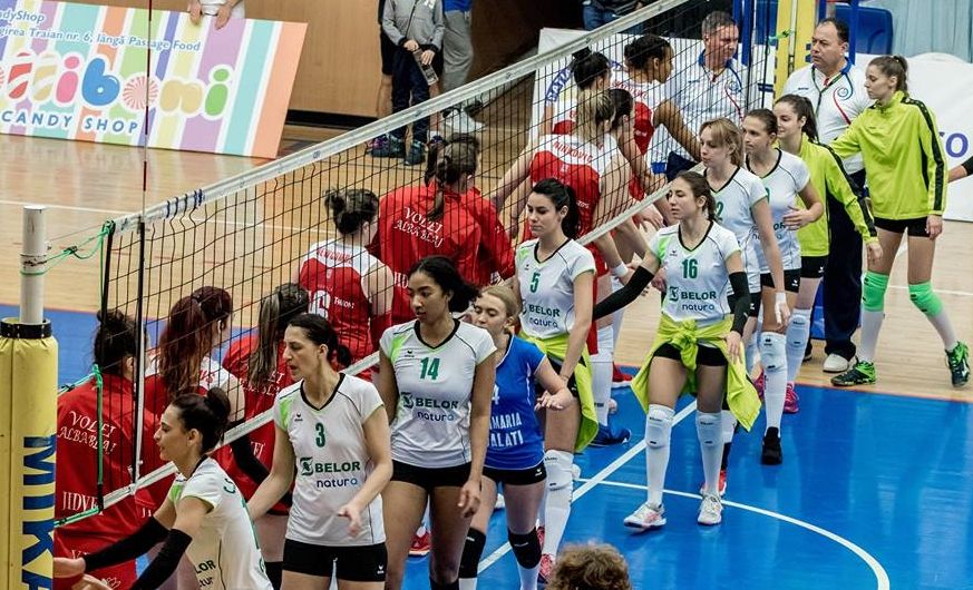 Gălăţencele s-au oprit în sferturile "Cupei României" la volei