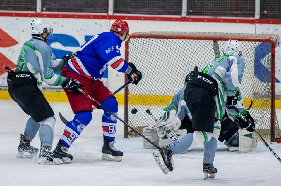Recital ofensiv al echipei gălăţene de hochei pe gheaţă