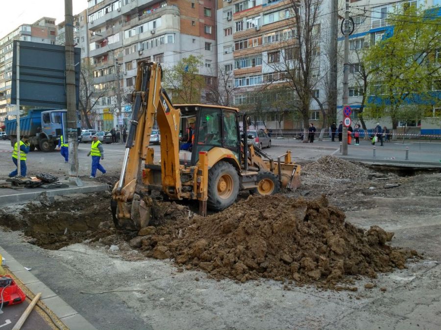 Autoritățile au decis să închidă traficul pe strada Brăilei
