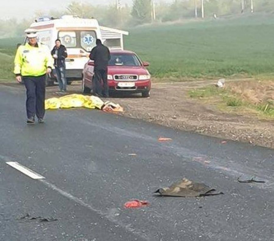 Accident mortal pe un drum național aproape de Galați