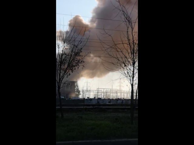 Incendiu în Portul Docuri de la Galaţi, se intervine la faţa locului