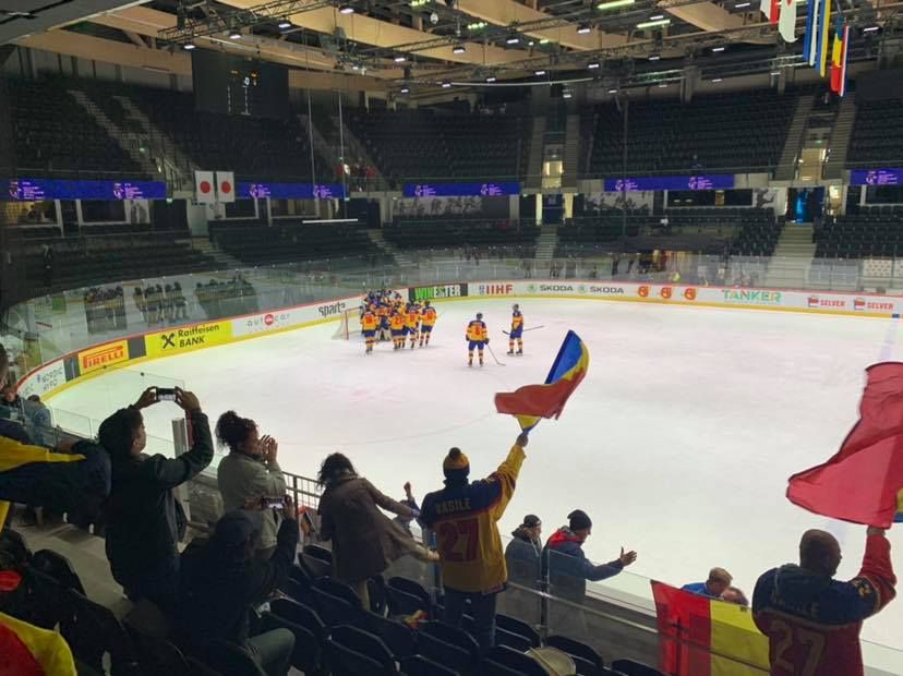 Echipa de hochei a României, cu trei gălăţeni în lot, a reuşit o promovare istorică