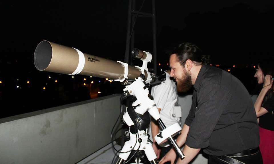 Observaţii nocturne ale Lunii, cu ocazia Zilei Internaţionale a Astronomiei