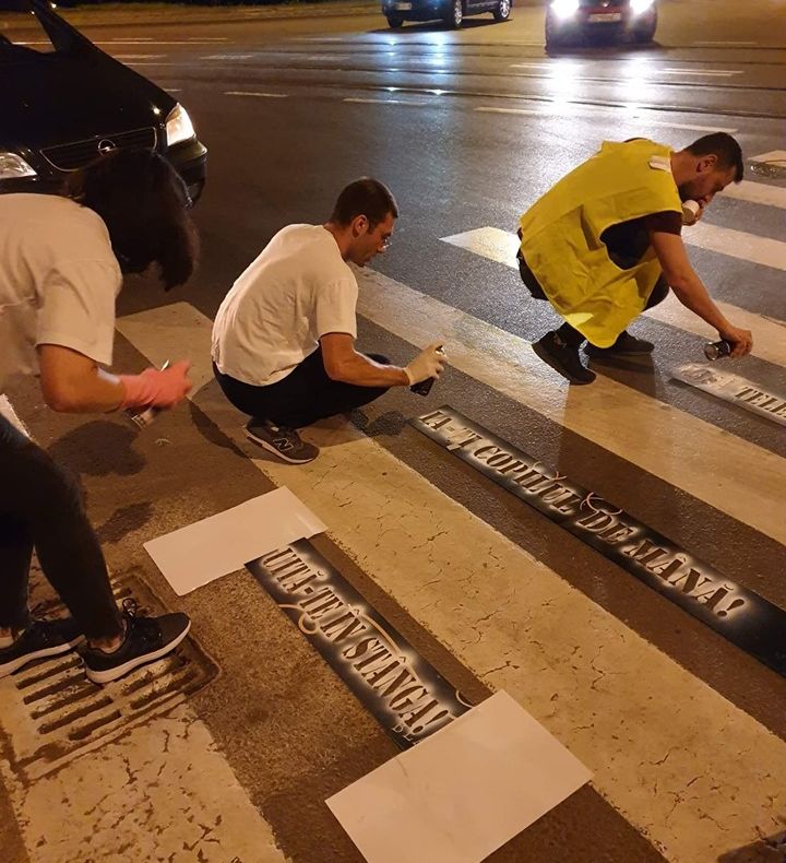 Marcaje suplimentare la trecerile periculoase de pe Oțelarilor