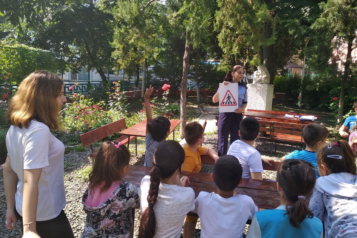 Acţiune preventivă a poliţiei gălăţene pentru educaţia rutieră