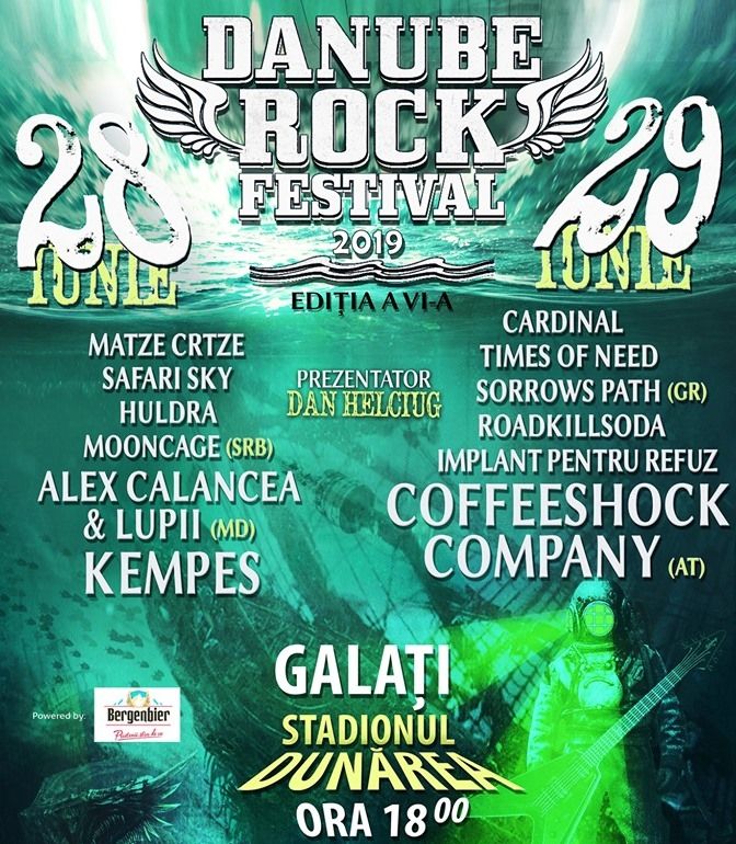 Două zile de concerte, la ediţia a VI-a "Rock la Dunăre"