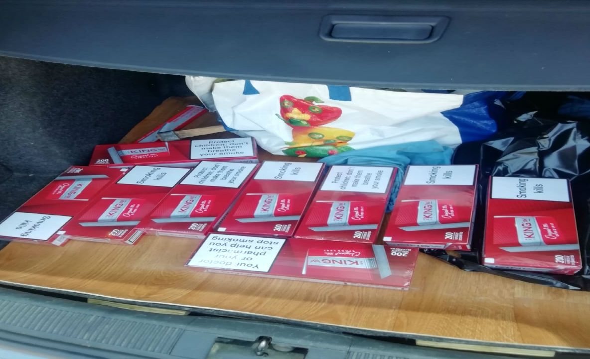 Ţigări de contrabandă descoperite de polițiștii de frontieră gălățeni