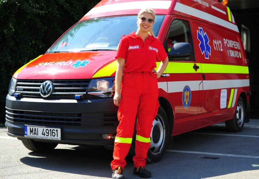 O tânără italiancă a venit să salveze vieţi la Galaţi