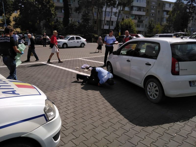 Un gălăţean, rănit într-un accident rutier produs în judeţul Tulcea