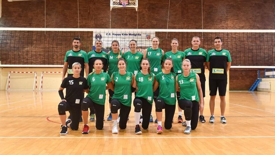 Echipa de volei feminin CSU Belor Galaţi a câştigat turneul de la Medgidia