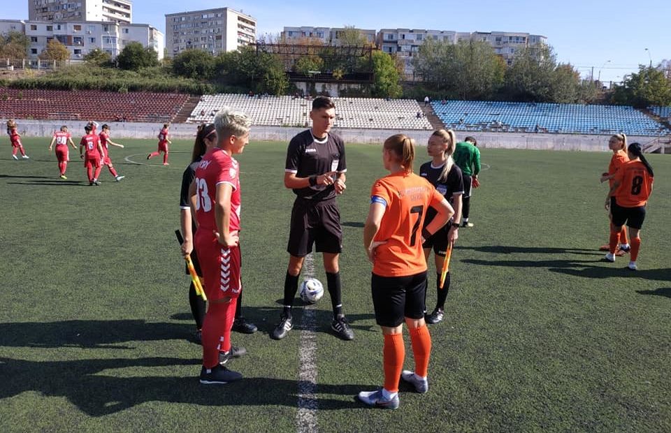 Fotbalistele gălăţence, egal cu multipla campioană