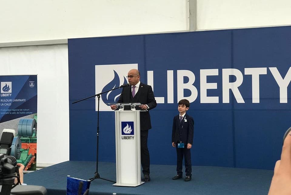 Liberty şi-a început oficial activitatea la combinatul siderurgic din Galaţi