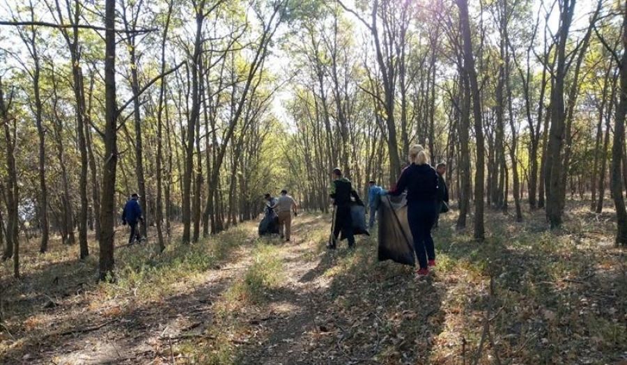 Acţiune de ecologizare în pădurile preferate de gălăţeni